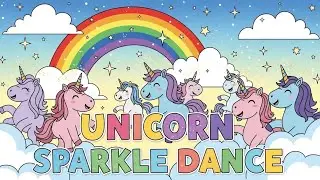 Unicorn Sparkle Dance 🦄✨ | Fun Learning & Magical Song for Kids | Happy Tales & Tunes
