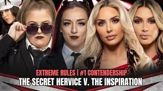 The Secret Hervice (w/ Chelsea Green) vs The Inspiration - #1 CONTENDERSHIP - No DQ | RAW 