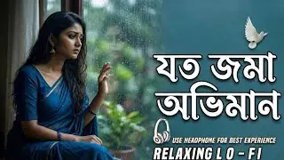 যত জমা অভিমান | Emotional Bengali Sad Song | Heart Touching Bangla Lofi | WB Remix
