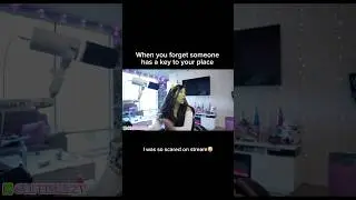 Jumpscare😭 #kickstreaming #jumpscare  #kickstreamer #streamerclips #lifeismizzy #kickstreamers