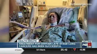 Treatment for certain late-stage lung cancers has been successful