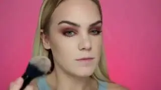 HIGH END vs AFFORDABLE Makeup Tutorial  Rusty Blush Tones🍂   Mariah Leonard