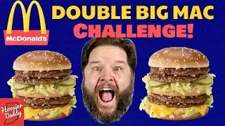 Double Big Mac Challenge 🍔 Hoosier Daddy