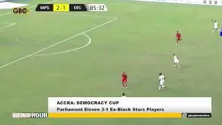 ACCRA: PARLIAMENT ELEVEN 3-1 EX-BLACK STARS PLAYERS