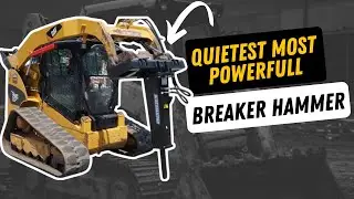 Blue Diamond Breaker Hammer in Action | Skid Steer & Excavator Hydraulic Demo