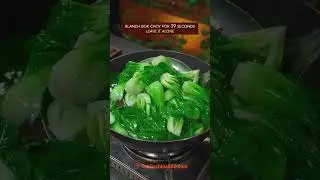 EASY STIR-FRIED BOK CHOY RECIPE #recipe #cooking #chinesefood #bokchoy #vegetables