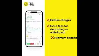 No fees and no minimum deposit required  #tigerbrokers