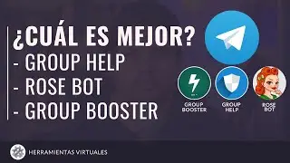 BOTS de TELEGRAM para ADMINISTRAR GRUPOS