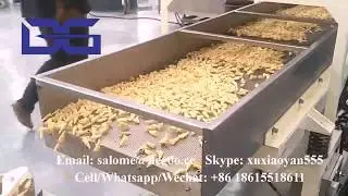Cone Shaped Fried Corn Bugles Chips Snacks food making machinery cone shaped corn chips equipment