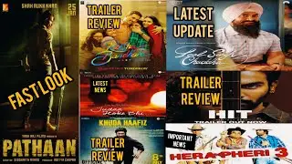 Pathan Fast look|Khuda Hafiz Hit Raksha Bandhan Trailer Reaction|Judaa hoke bhi Hera pheri3 Update|