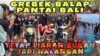 GREBEK BALAP PANTAI BALI LIAR NYA LUAR BIASA‼️MIO VS BEAT SERU SEKALI‼️#balapbali #beranda