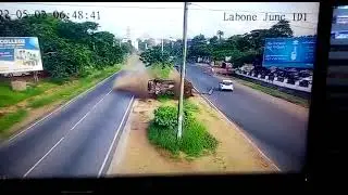 Final moment before Labone Junction accident