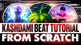 How To Make a KASHDAMI Type Beat FROM SCRATCH [PLUGGNB]