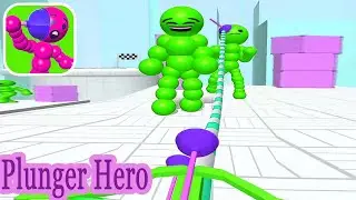 plunger hero download | plunger hero gameplay |mobile games | walkthrough games for android offline