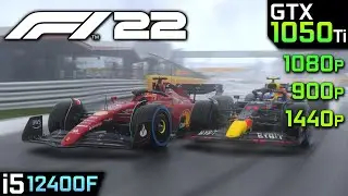 F1 2022 - GTX 1050Ti | 1080p 900p 1440p | PC Gameplay Benchmark