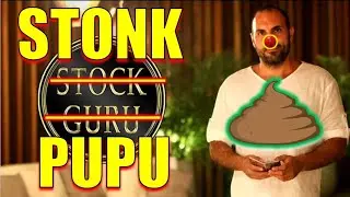 Stock Guru is a CRYPTOCURRENCY CRACKHEAD CLOWN
