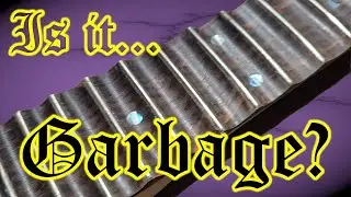 I Scalloped the Fretboard on my $80 Guitar
