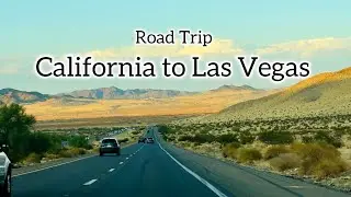 One of the most beautiful highway in USA/ Road trip to Las Vegas/ California to Las Vegas road trip