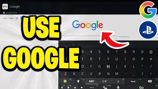Как пользоваться Google на PS5