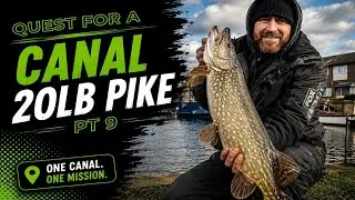 🐊 Quest for a 20lb Canal Pike | UK Urban Predator Fishing Series pt9
