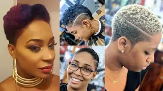 17 Cute Natural Short Haircuts & Hairstyles for Black Women to try 2022 | Funky & Bold | Wendy Style