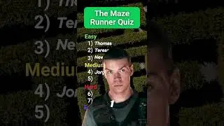 The Maze Runner Quiz