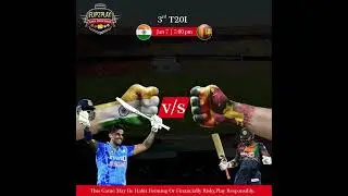 INDIA v/s SRI LANKA. 🇮🇳🇱🇰