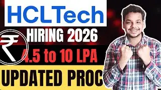HclTech Hiring 2026 | HclTech Hiring Process | Big Changes in Exam Pattern | HclTech Updated Process