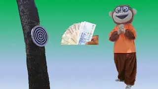 Monkey Costume Challenge! Dart Throwing Competition with Cash Prize!