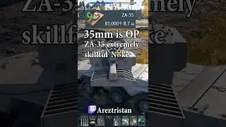 War Thunder ZA-35 is OP #warthunder
