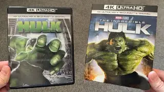 Hulk and The Incredible Hulk 4K Ultra HD Blu-ray Unboxing