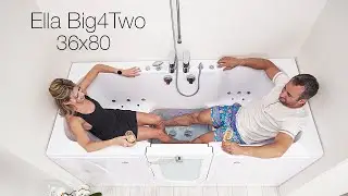 Big4Two: Two Person Walk In Tub - Ideal for Couples | Ella's Bubbles