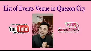 WEDDING VENUE in Quezon City Philippines I Wedding Venue I The AnLi Planners Vlog # 2
