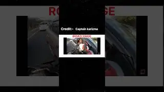 ￼ EXTREME ROAD RAGE CREDIT:-CAPTAIN, KARIZMA #automobile #roadrage #motovlog #viral #viralshorts￼