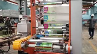 Rotogravure Priniting Machine for Aluminum Foil