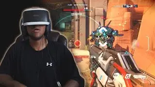 DOES IT VR | OVERWATCH Played with PlayStation VR