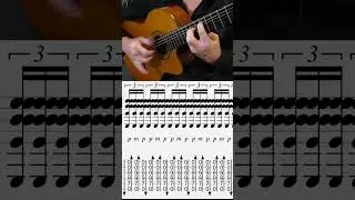 How to Play Triplet Rasgueo #spanishguitar #learn