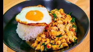 Thai Holy Basil Stir Fry Chicken Recipe (Kra Prao Gai) | Lyndy Gates