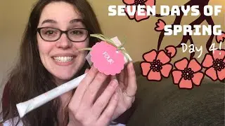 Seven Days of Spring Box and Nibbling Gyokuro Leaves