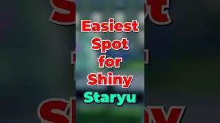 Самое легкое место для Shiny Staryu