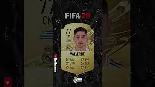 Valverde FIFA Evolution 🔥😱 FIFA 18 - FIFA 23 #shorts