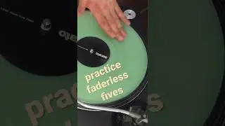 #practice #faderless #fives #5 #scratching #scratch #polyrhythm  #displacement #turntablism