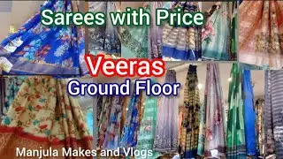 Sri Veeras Creations Ground Floor New Poonam, Synthetic, Crepe, Fancy Satin, Festival Arrival Sarees