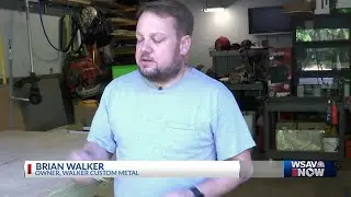 Custom metal shop creates touchless hooks to help prevent COVID-19 germ spread