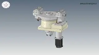 TRH-185-2-CN (tavola rotante su dentatura hirth a cn / cnc rotary table with hirth gears)