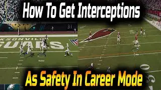 Madden NFL 21 - How To Get Interceptions As Safety In Career Mode