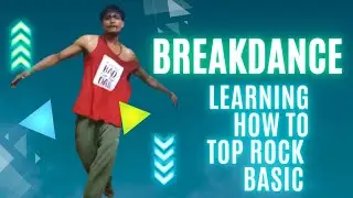 Learning Breakdance Toprock for beginners #dance #breakdance