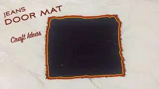 Door Mat Using Old Clothes | DIY Craft Ideas | Door Mat At home | Income Ideas For Housewives
