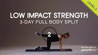 3-Day Split Low Impact Strength - Workout #2