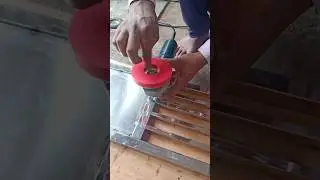 Steel window finishing#window #khidki #youtubeshorts